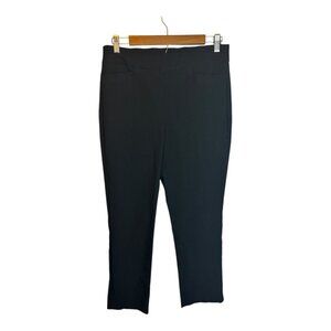 Chico's Pants Women's Size Medium 8 Pull On Office Business Chicos 1 Black‎
